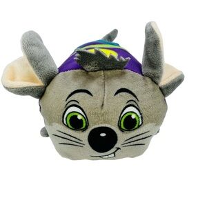 Chuck E Cheese Pizza Mouse 7" Plush Roll Doll Stuffed Animal Toy